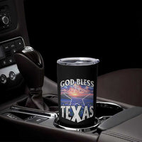 Bluebonnet Field God Bless Texas Tumbler Cup