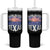 Bluebonnet Field God Bless Texas Tumbler With Handle