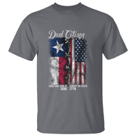 Dual Citizen Texan American T Shirt - Wonder Print Shop