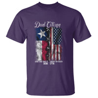 Dual Citizen Texan American T Shirt - Wonder Print Shop