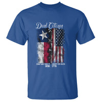 Dual Citizen Texan American T Shirt - Wonder Print Shop