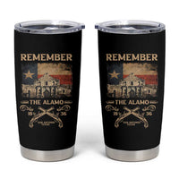 Texas Tumbler Cup Remember The Alamo San Antonio 1836 TS09