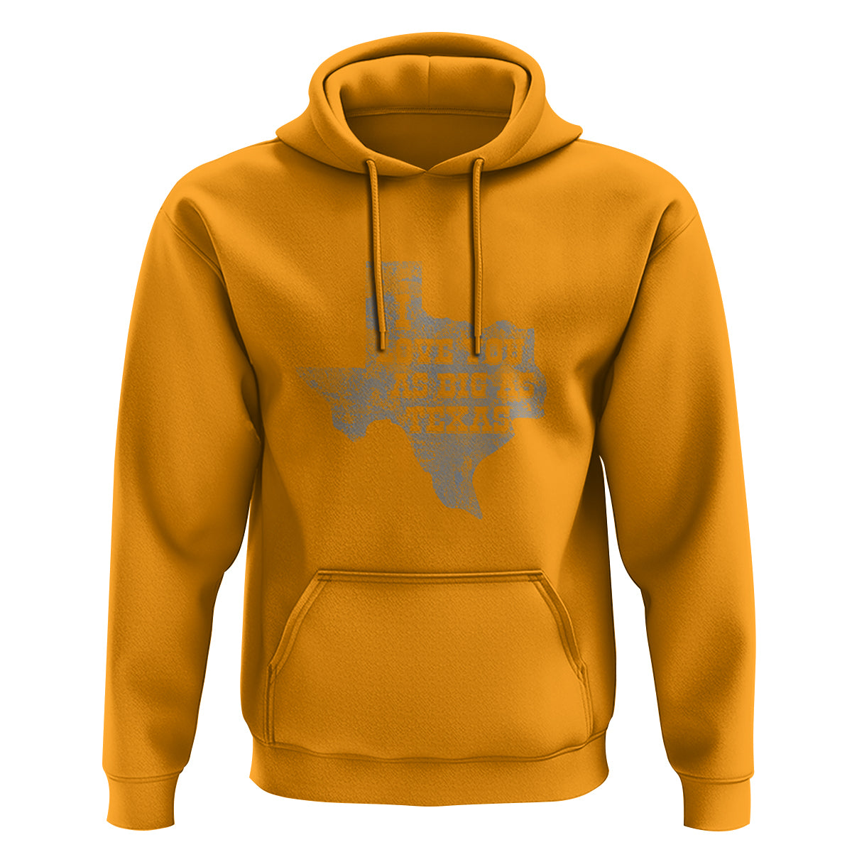 I Love You As Big As Texas Hoodie - Wonder Print Shop
