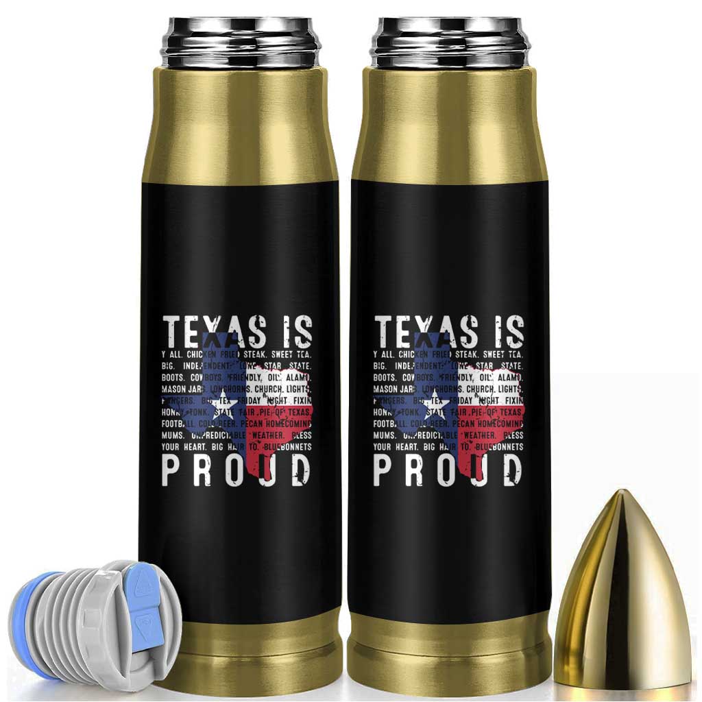 Texas Bullet Tumbler Proud Taxan List Of Words That Describe Texas