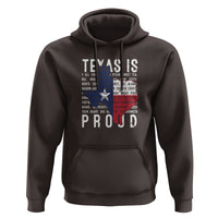 Texas Hoodie Proud Taxan List Of Words That Describe Texas - Wonder Print Shop