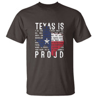 Texas T Shirt Proud Taxan List Of Words That Describe Texas - Wonder Print Shop