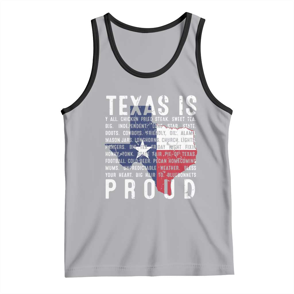 Texas Tank Top Proud Taxan List Of Words That Describe Texas