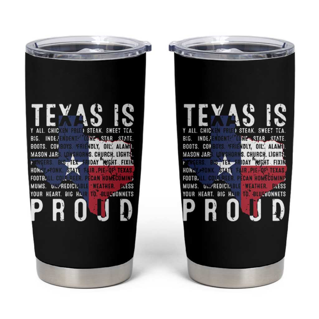 Texas Tumbler Cup Proud Taxan List Of Words That Describe Texas