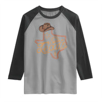 It's Better In Texas Retro Western Cowboy Raglan Shirt