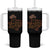 It's Better In Texas Retro Western Cowboy Tumbler With Handle