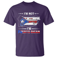 I'm Not Yelling I'm Puerto Rican T Shirt - Wonder Print Shop