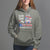 Cute Until My Puerto Rican Comes Out Messy Bun Women Girl Hoodie - Wonder Print Shop