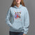 Puerto Rico Hoodie Puerto Rican Style Fashion Boricua Queen Women - Wonder Print Shop