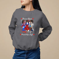 Puerto Rico Sweatshirt Puerto Rican Style Fashion Boricua Queen Women - Wonder Print Shop