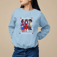 Puerto Rico Sweatshirt Puerto Rican Style Fashion Boricua Queen Women - Wonder Print Shop