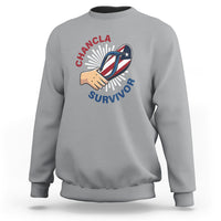 Chancla Survivor Funny Spanish Joke Puerto Rico Sweatshirt - Wonder Print Shop