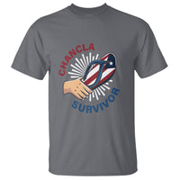 Chancla Survivor Funny Spanish Joke Puerto Rico T Shirt - Wonder Print Shop