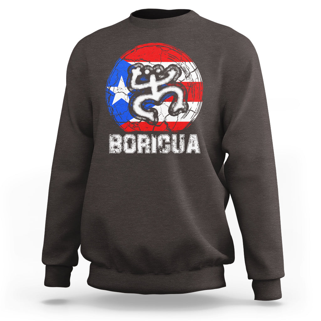 Puerto Rico Boricua Coqui Sweatshirt - Wonder Print Shop