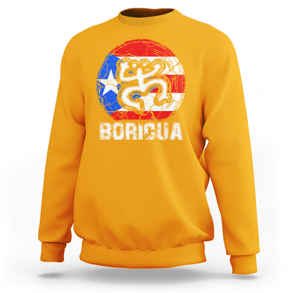 Puerto Rico Boricua Coqui Sweatshirt - Wonder Print Shop