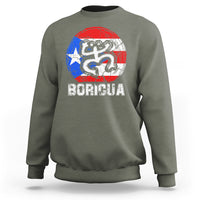 Puerto Rico Boricua Coqui Sweatshirt - Wonder Print Shop