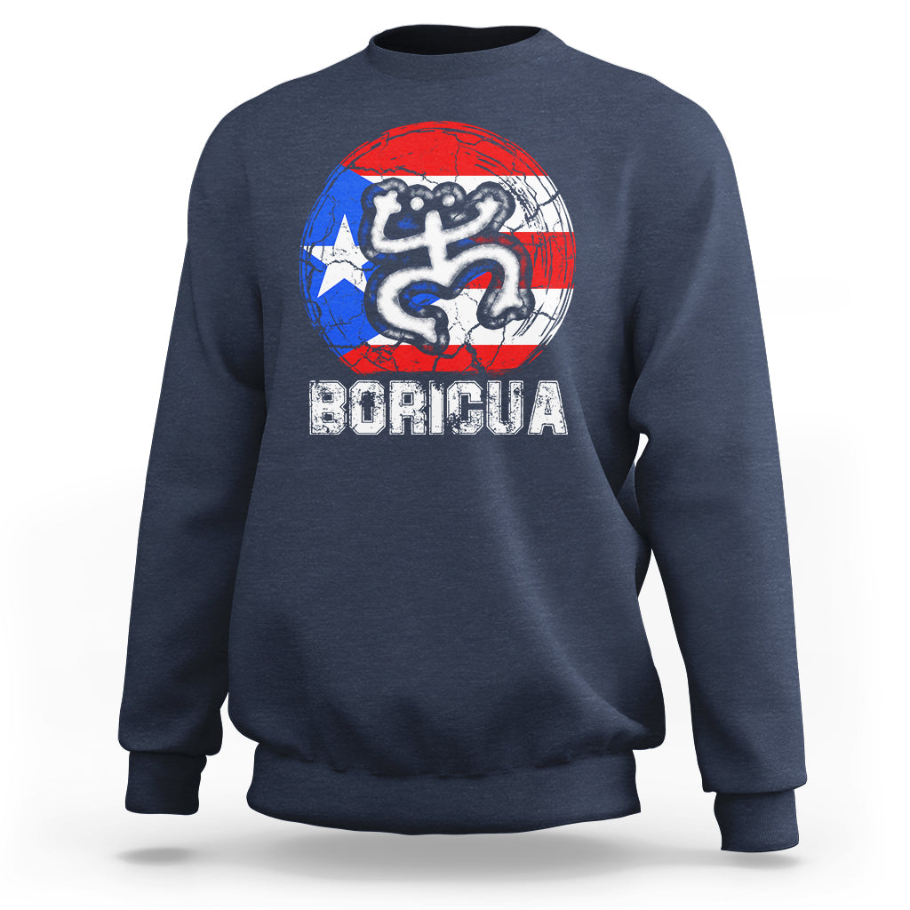 Puerto Rico Boricua Coqui Sweatshirt - Wonder Print Shop
