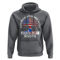 American Raised With Puerto Rican Roots Hoodie - Wonder Print Shop