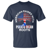 American Raised With Puerto Rican Roots T Shirt - Wonder Print Shop
