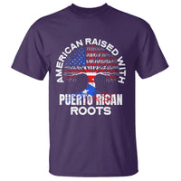 American Raised With Puerto Rican Roots T Shirt - Wonder Print Shop