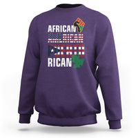 African American Puerto Rican Coqui Sweatshirt - Wonder Print Shop