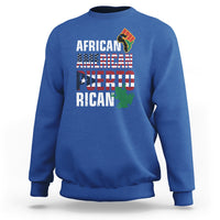 African American Puerto Rican Coqui Sweatshirt - Wonder Print Shop