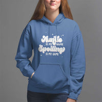 Auntie is My Name Spoiling is My Game Hoodie - Wonder Print Shop