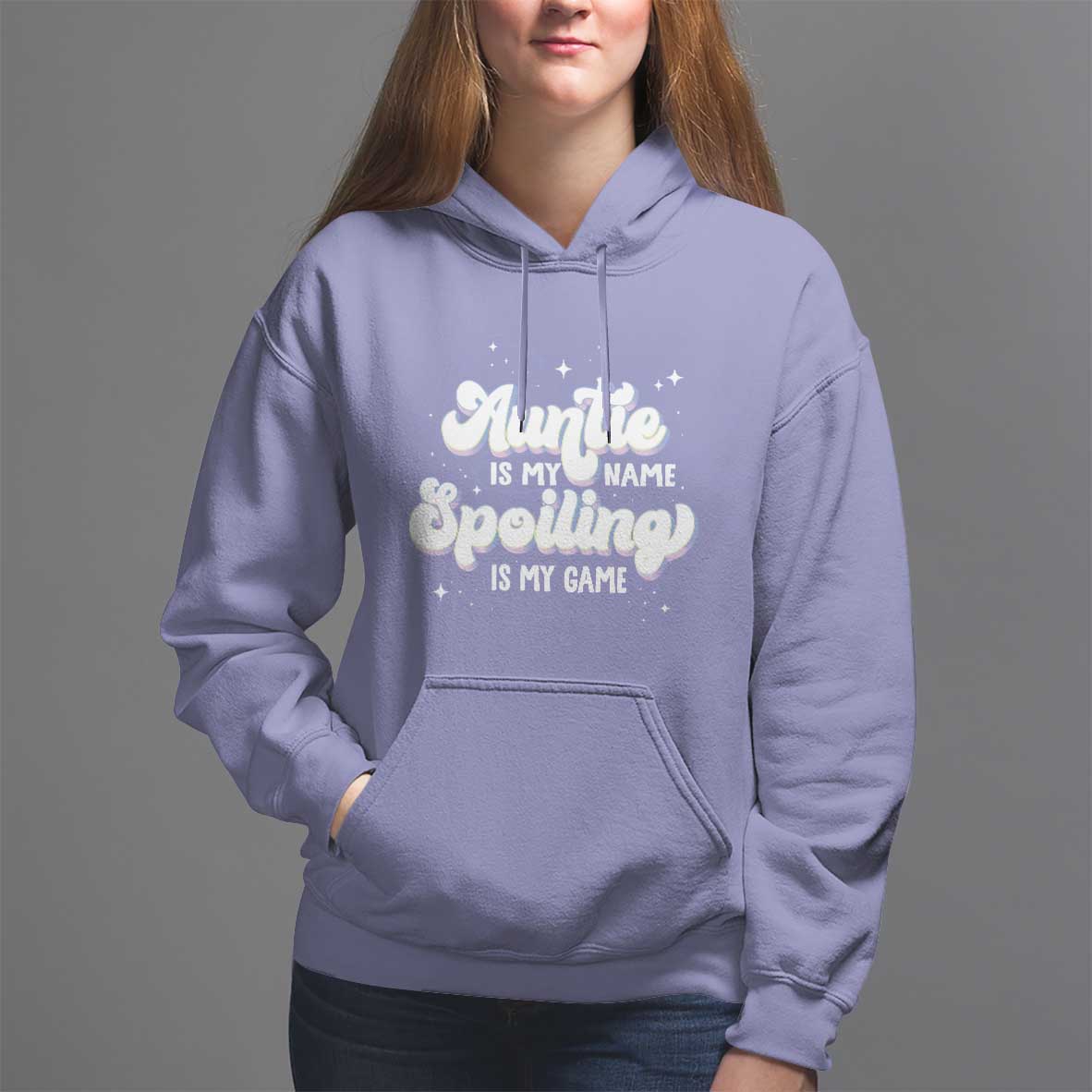 Auntie is My Name Spoiling is My Game Hoodie - Wonder Print Shop