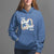 In My Cool Aunt Era Rainbow Groovy Hoodie - Wonder Print Shop