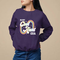 In My Cool Aunt Era Rainbow Groovy Sweatshirt - Wonder Print Shop
