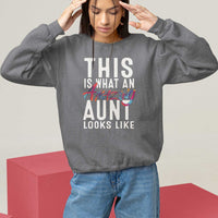 Funny Auntie Sweatshirt This is What an Amazing Aunt Looks Like - Wonder Print Shop