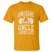 Funny Uncle T Shirt This is What an Awesome Uncle Looks Like - Wonder Print Shop