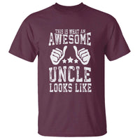 Funny Uncle T Shirt This is What an Awesome Uncle Looks Like - Wonder Print Shop