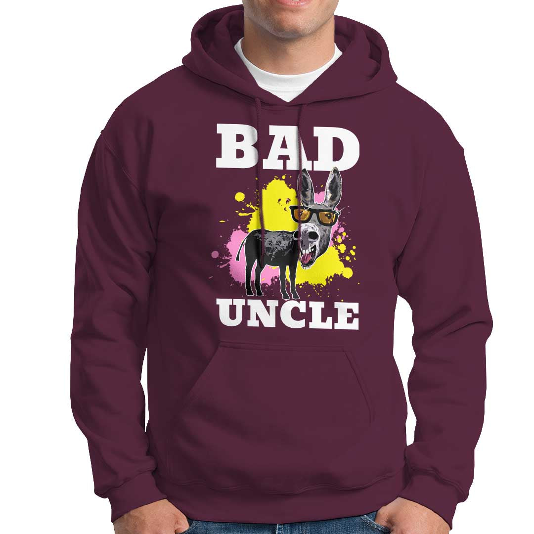 Funny BADASS Uncle Pun Hoodie - Wonder Print Shop