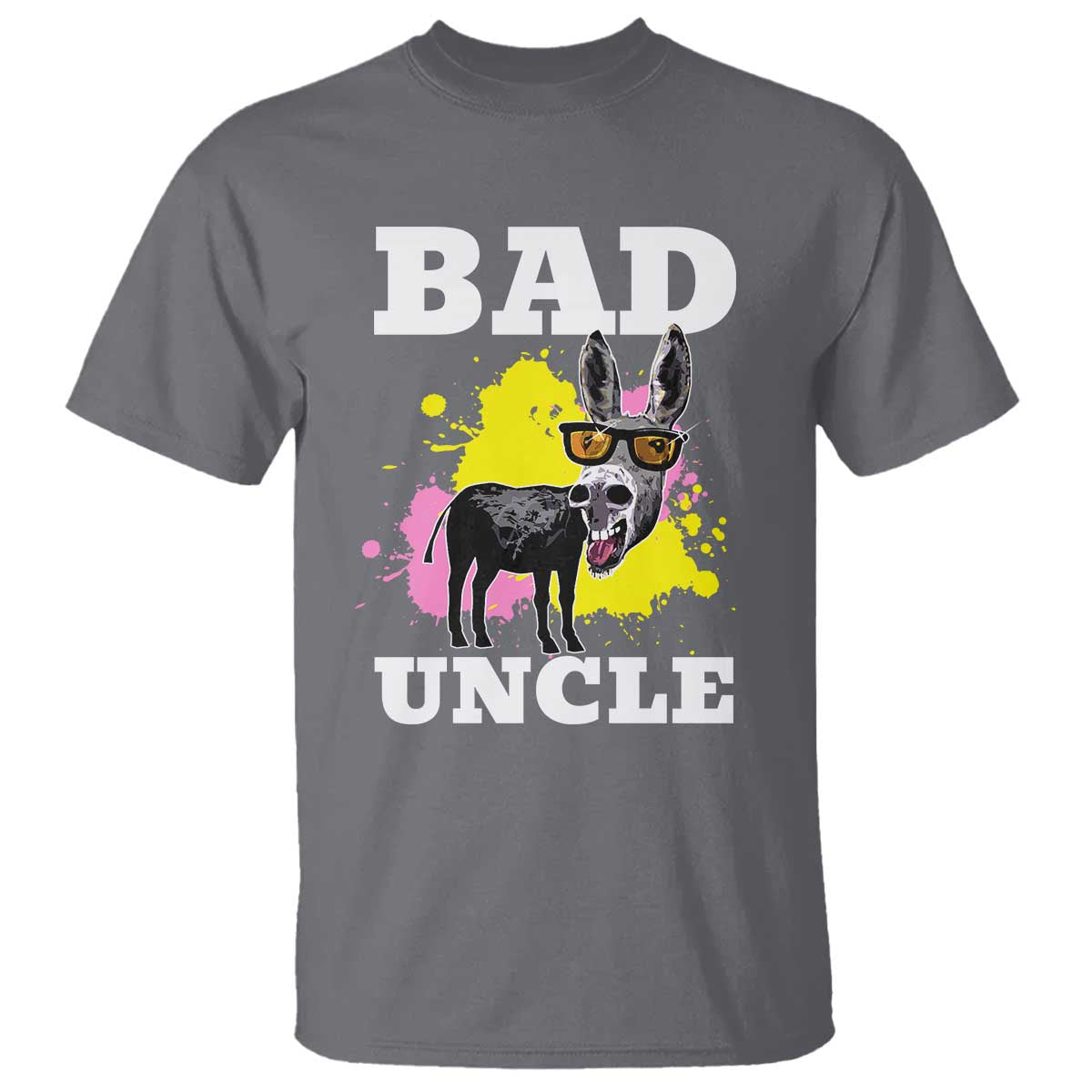 Funny BADASS Uncle Pun T Shirt - Wonder Print Shop