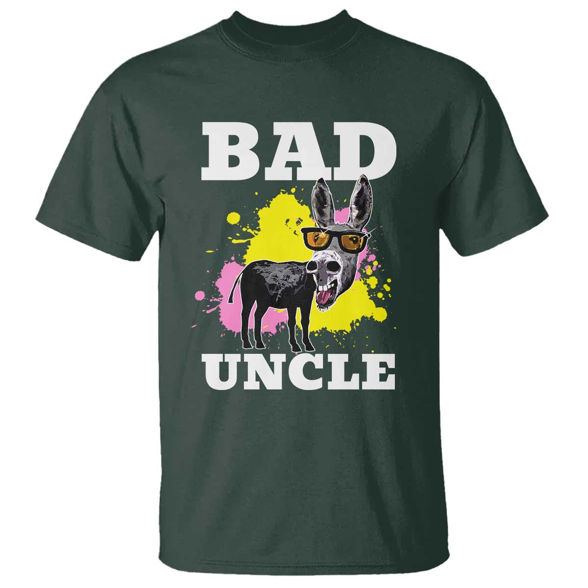 Funny BADASS Uncle Pun T Shirt - Wonder Print Shop