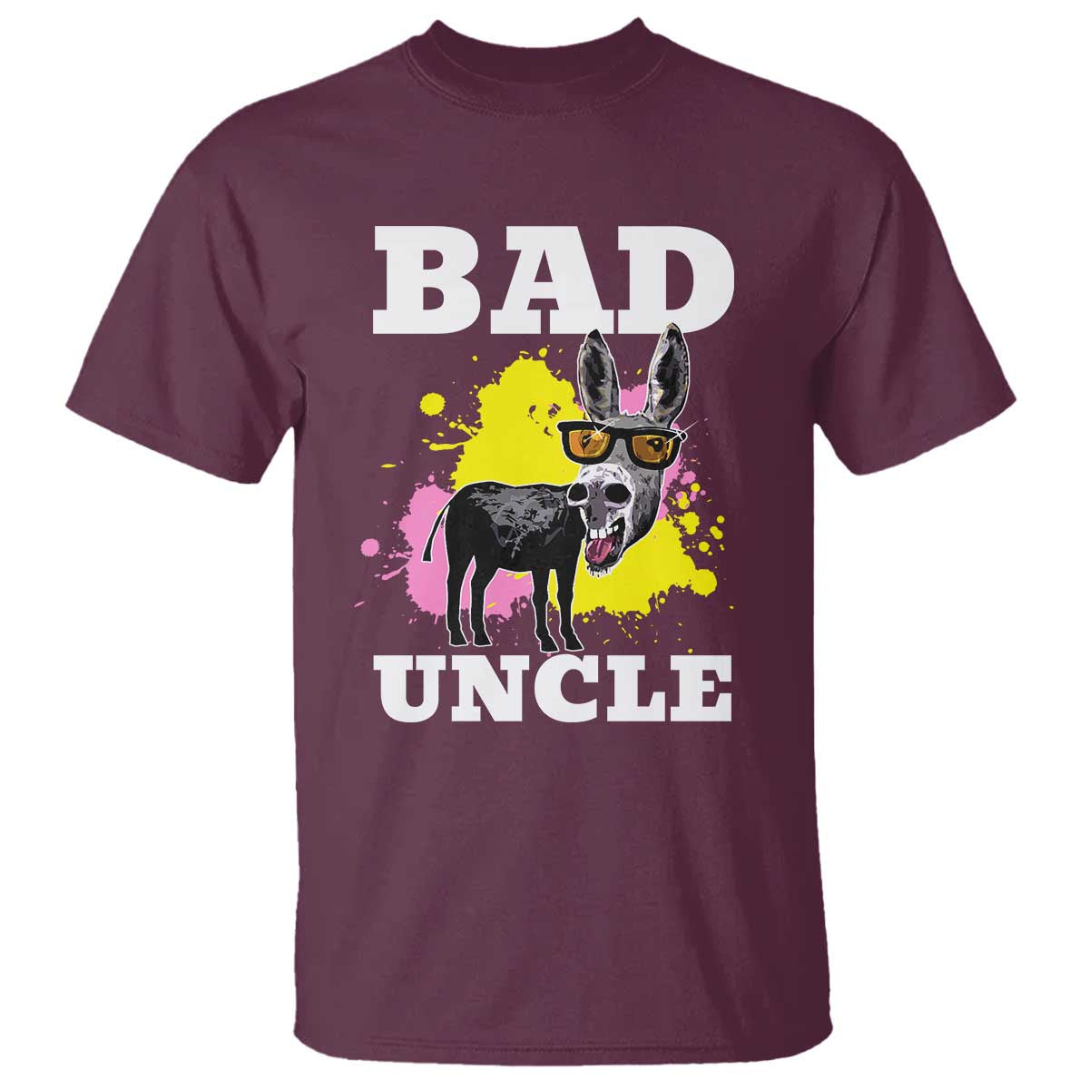 Funny BADASS Uncle Pun T Shirt - Wonder Print Shop