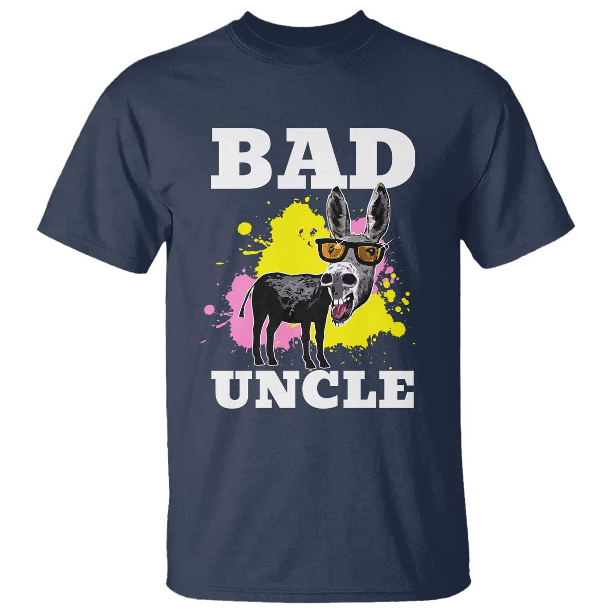 Funny BADASS Uncle Pun T Shirt - Wonder Print Shop