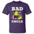 Funny BADASS Uncle Pun T Shirt - Wonder Print Shop