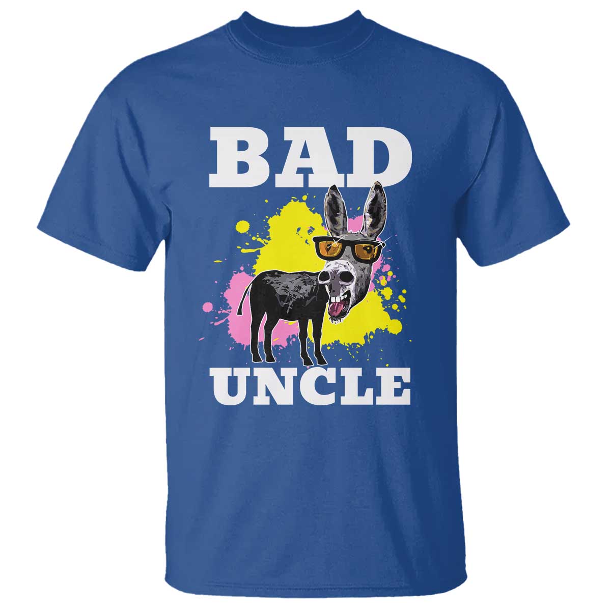 Funny BADASS Uncle Pun T Shirt - Wonder Print Shop