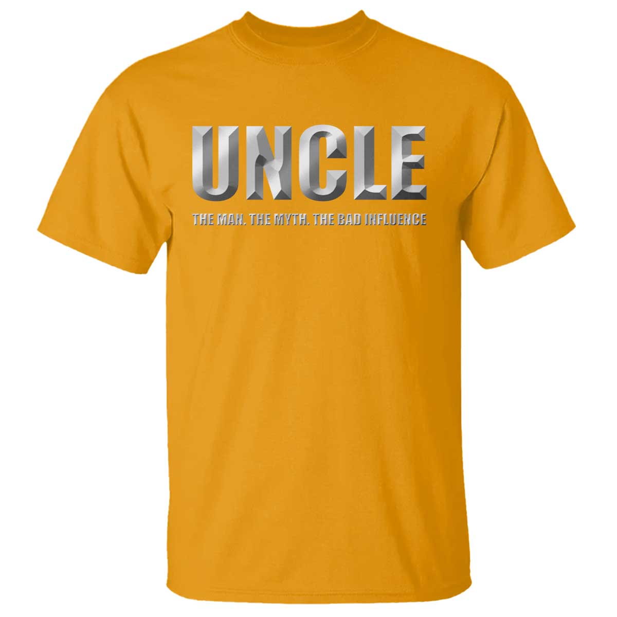 Uncle T Shirt The Man The Myth The Bad Influence - Wonder Print Shop