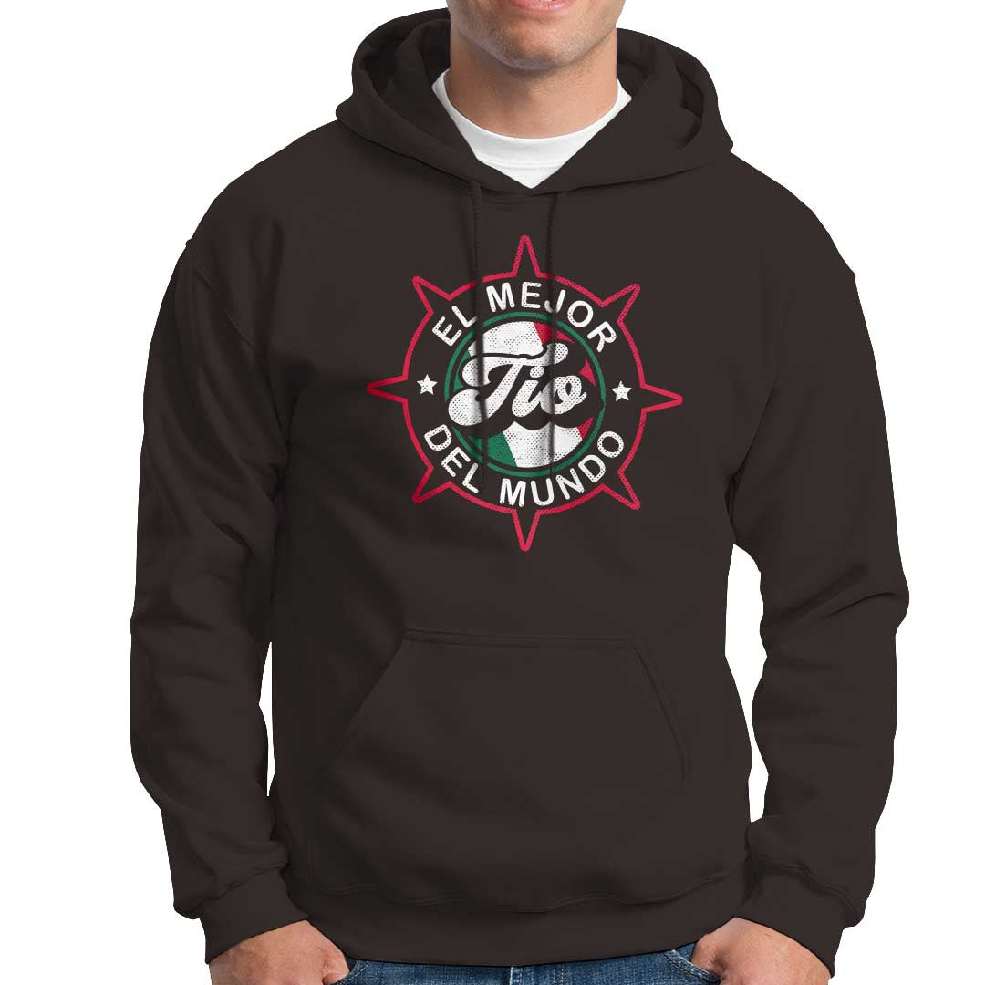 Mexican Uncle Hoodie El Mejor To Del Mundo - Wonder Print Shop