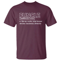 Funny Uncle T Shirt Funcle Funner Handsome Awesome - Wonder Print Shop