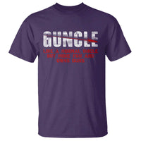 Funny Uncle T Shirt Guncle Like Normal Uncle More Fun Owns Guns - Wonder Print Shop