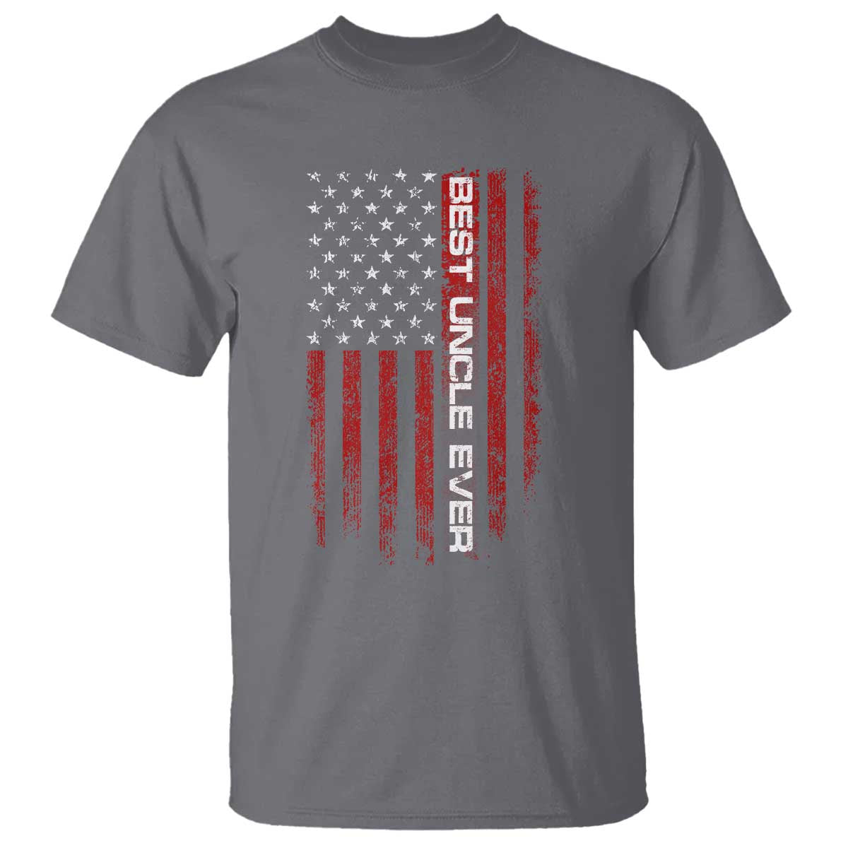 Best Uncle Ever US Flag Uncle's Day T Shirt - Wonder Print Shop