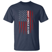 Best Uncle Ever US Flag Uncle's Day T Shirt - Wonder Print Shop